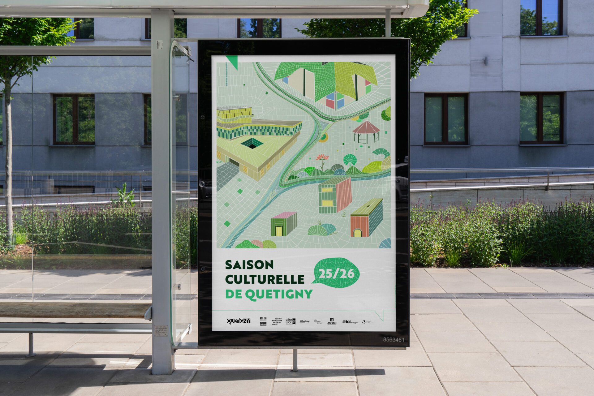 Affiche rue - Quetigny Saison Culturelle